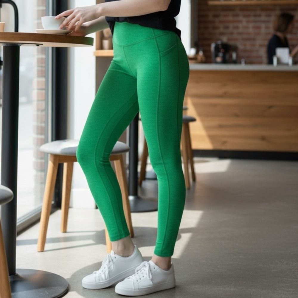 Beyond Yoga Green Women's Leggings